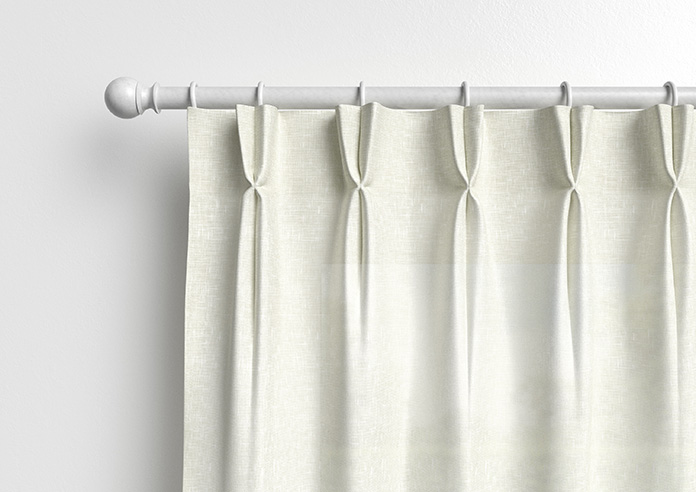 Petra Voile, Simple White - Made to Measure Curtains - Image 11